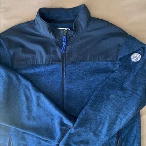 Old Navy Men's Navy Blue Half-Zip Windbreaker